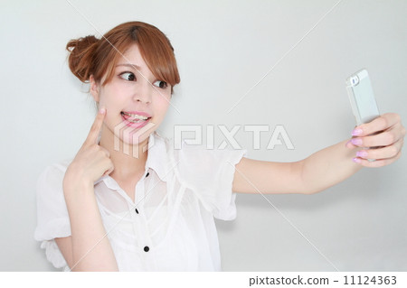 Self-portrait side-up dumpling hair women 11124363