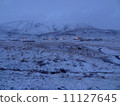 Snow mountain in Iceland 11127645