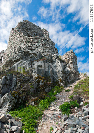 Thrown down a medieval castle Gymes 11127698