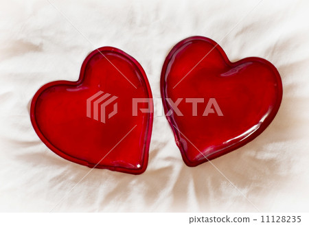 Two red hearts 11128235
