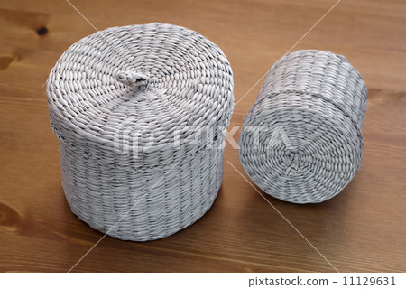 Two seagrass basket Two seagrass basket 11129631
