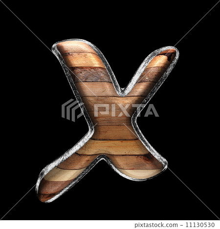 metal and wood figure 11130530