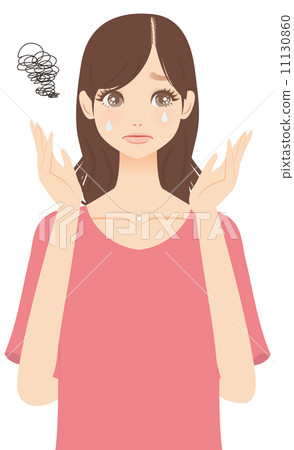 女性頭髮稀疏 女性頭髮稀疏 11130860