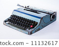vintage typewriting machine keys Thai font 11132617