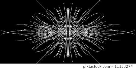 Curved narrow white traces or trails Curved narrow white traces or trails 11133274