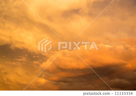Stormy cloudy vibrantly colored sky 11133334