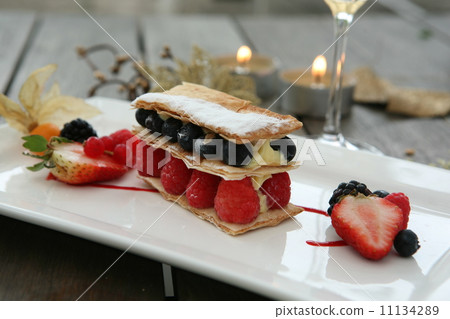水果Mille-feuille 11134289