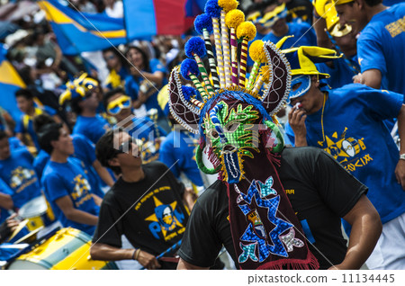 Dancers At A Parade, Quito's Day, Ecuador Dancers At A Parade, Quito's Day, Ecuador 11134445