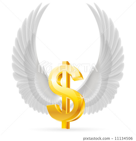 Flying dollar 11134506