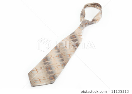 Luxury tie on white background Luxury tie on white background 11135313