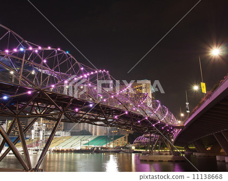 Singapore Double Helix Bridge 11138668