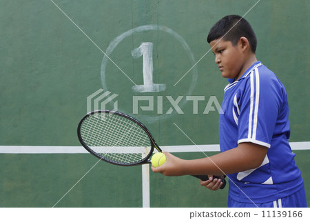 Thai boy tennis player Thai boy tennis player 11139166