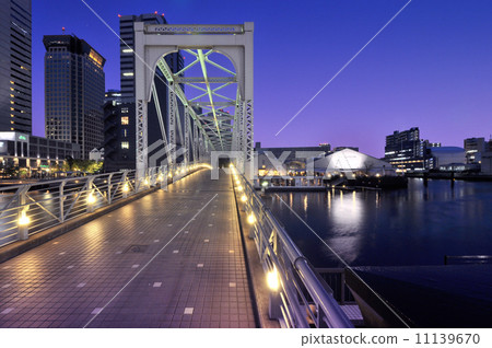 Night view of Tennozu Isle 11139670