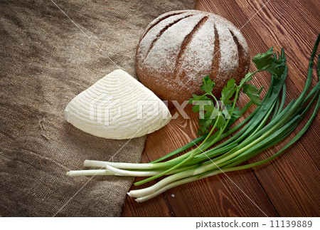 Country cheese on a wooden table Country cheese on a wooden table 11139889