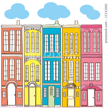 Illustration of the streets 11141092