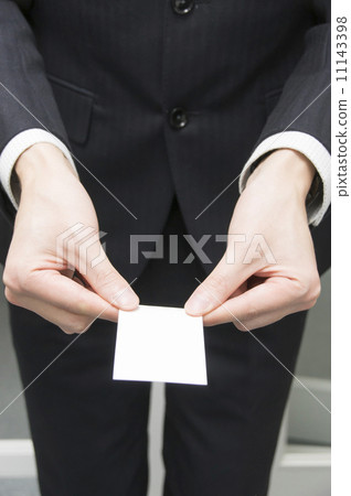 Business card exchange Business card exchange 11143398