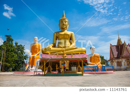 landmark of thai buddha statue in thai temple landmark of thai buddha statue in thai temple 11143761