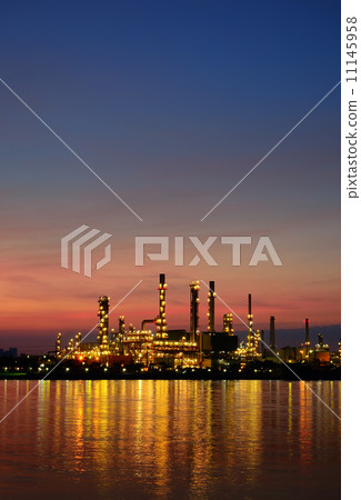 Sunrise scene of Oil refinery Sunrise scene of Oil refinery 11145958
