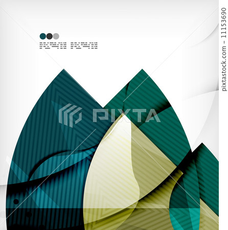 Abstract geometric shapes background 11153690