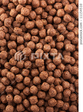cereal chocolate balls as background 11154510