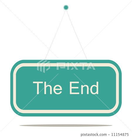 The end-插圖素材 [11154875] - PIXTA圖庫