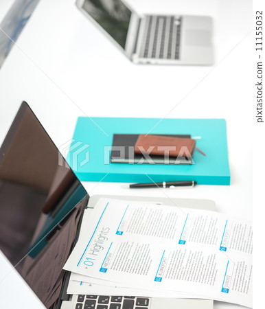 Documents and laptop computers 11155032