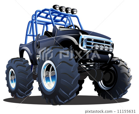 Cartoon Monster Truck 11155631