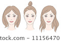 女性髮型 11156470