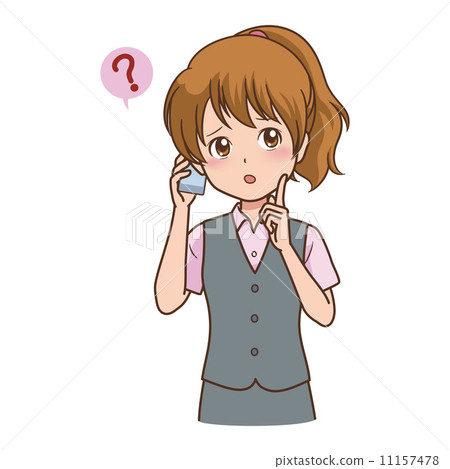 女性電話 女性電話 11157478