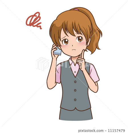 女性電話 11157479