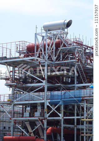 Construction of power plant dedicated to thinned timber 11157937