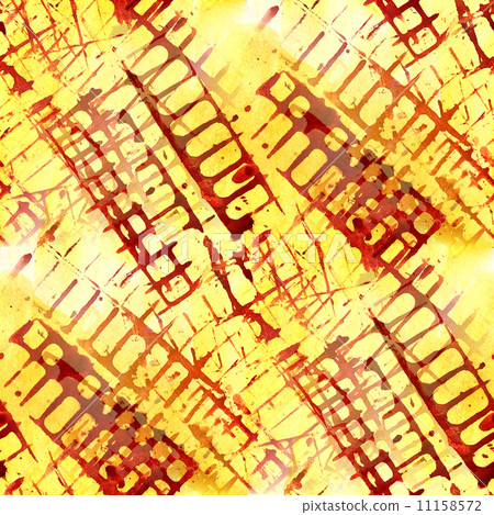 grunge ancient ornament red, yellow drawing usa colorful pattern 11158572