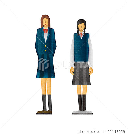 School uniform student female female junior high school student School uniform student female female junior high school student 11158659
