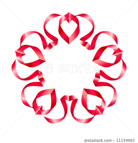 Flowers ribbon 11159983