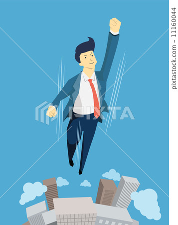 Super hero businessman 11160044