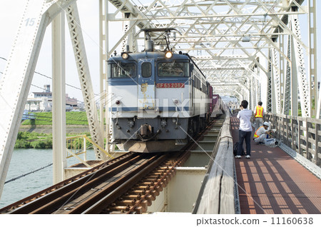 赤川鐵橋貨運列車 11160638
