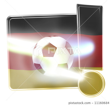 Germany Soccer Board Exclamation Mark Germany Soccer Board Exclamation Mark 11160684
