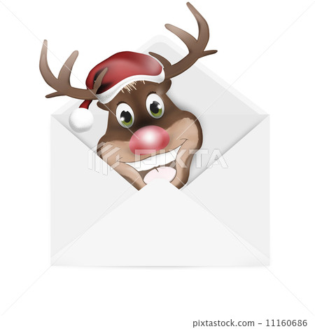 Letter with Reindeer Letter with Reindeer 11160686
