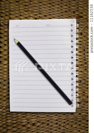 Single face notebook and pencil Single face notebook and pencil 11162538