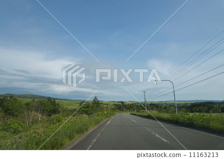 Straight road 11163213