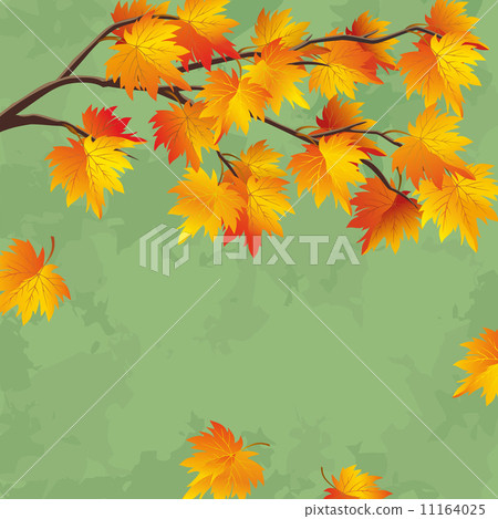Vintage autumn wallpaper, leaf fall background Vintage autumn wallpaper, leaf fall background 11164025