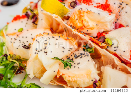 Lobster salad in japanese style Lobster salad in japanese style 11164523