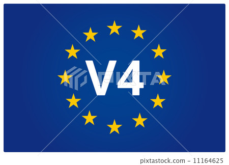 V4 EU flag 11164625