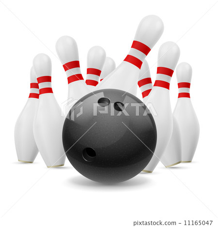 Skittles and ball. Skittles and ball. 11165047