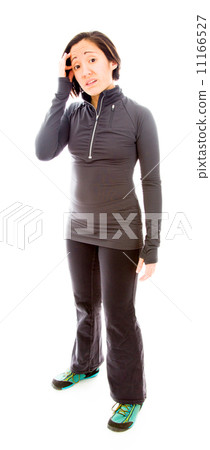 Young woman suffering from headache Young woman suffering from headache 11166527