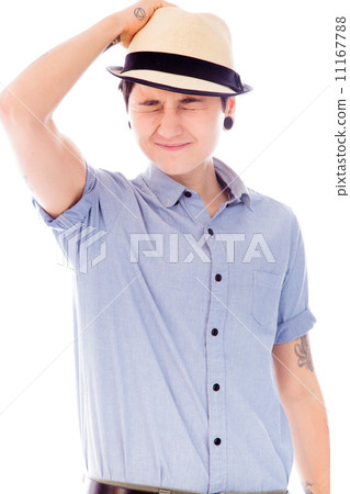 Young woman looking disappointed 11167788