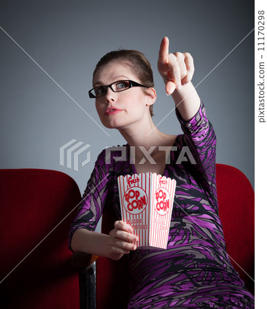 Attractive caucasian girl in her 30 shot in studio Attractive caucasian girl in her 30 shot in studio 11170298