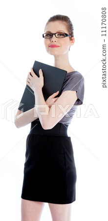 Attractive caucasian girl in her 30 shot in studio Attractive caucasian girl in her 30 shot in studio 11170808