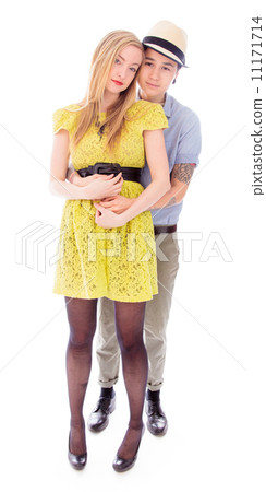 Lesbian couple embracing Lesbian couple embracing 11171714