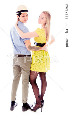 Lesbian couple romancing 11171808